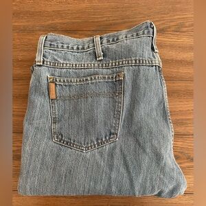 Cinch Men's Green Lebel Straight Blue Jeans Size 42x38